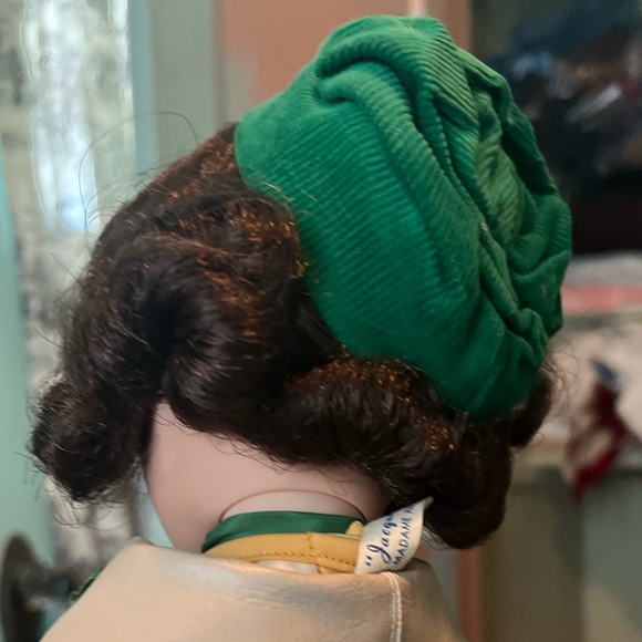 Madame Alexander Doll W:Cream Coat and Green Scarf you can offer for one or both - Picture 3 of 16